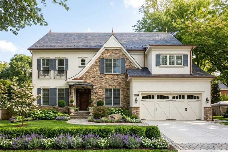 Craftsman Home With a French Twist