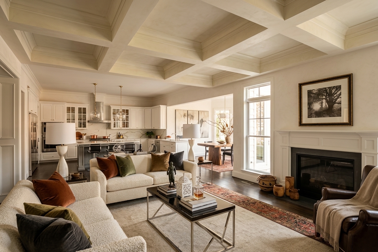 Havenwood Manor — kitchen and dining, Great Falls, VA