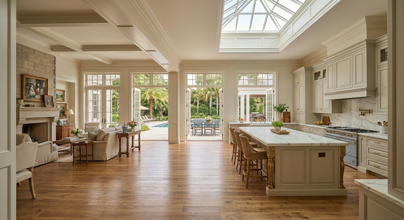 The Georgian Manor — featured interior view, Potomac, MD