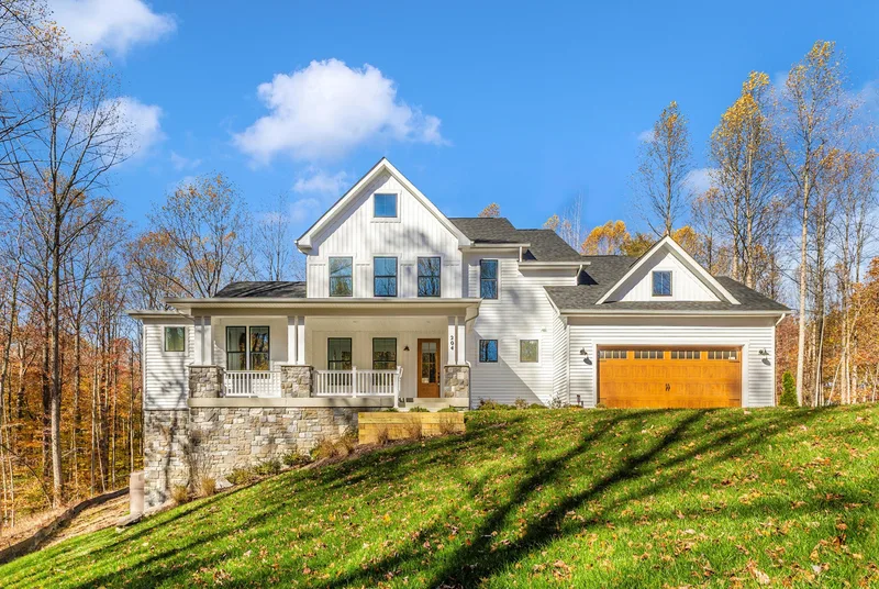 The Oliver — front exterior at 10610 Oliver Street, Fairfax City, VA 22030