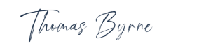 Tom Byrne signature