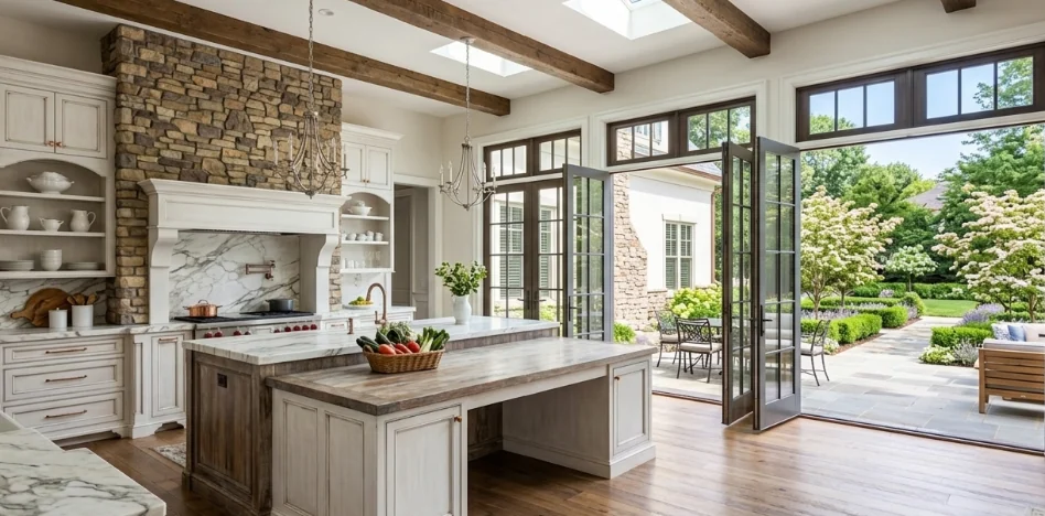 Indoor-Outdoor Living in Northern Virginia, DC, and Maryland Custom Homes