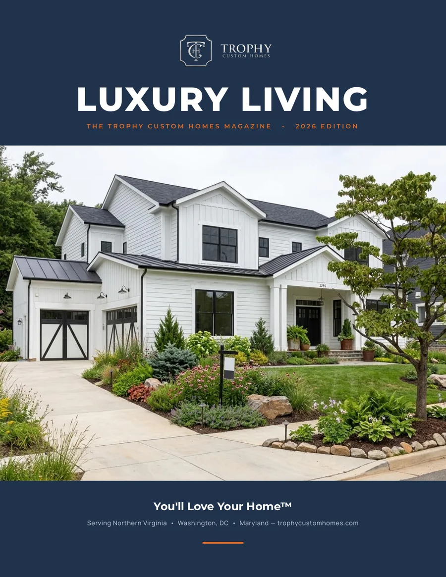 Luxury Living Magazine cover